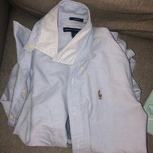 Ralph Lauren blue button down